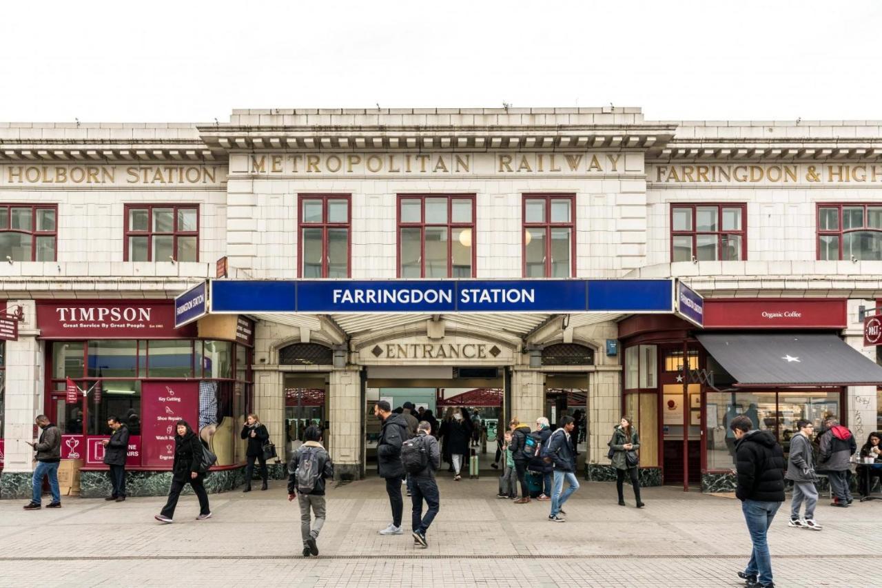 Superfast Broadband 2Bd City Flat Farringdon London Bagian luar foto